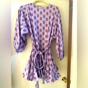Rhode Ella dress, size small ELLA DRESS | MARIGOLD FLOWER VIOLET MINI